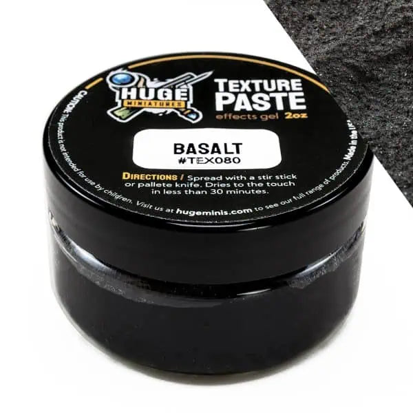 Huge Miniatures: Texture Paste - Basalt (Coarse)