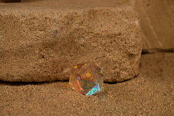 Hindi Prismatic Glass 30mm d20 - Dice Around the World Collection (ONLINE ORDER ONLY)
