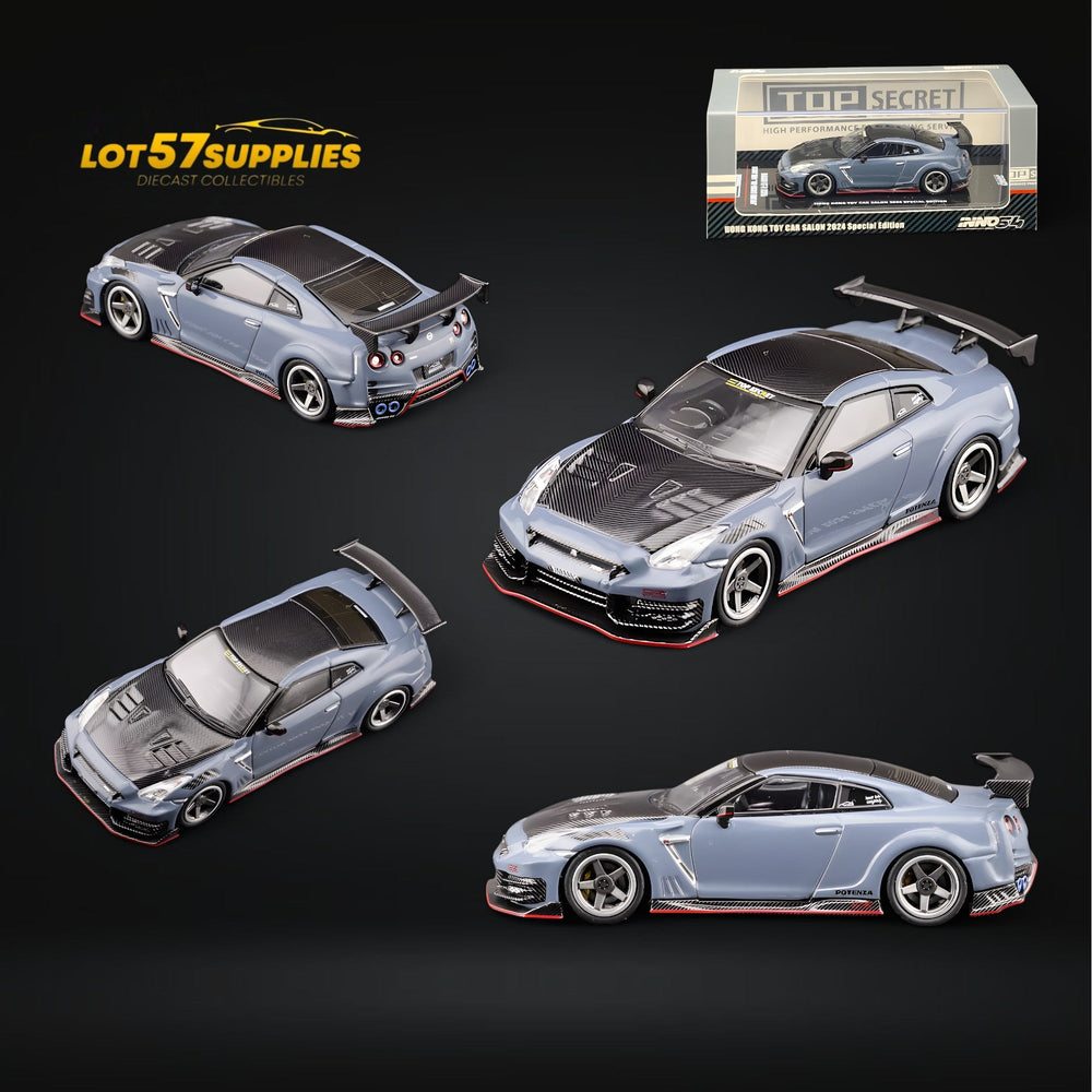 Inno64 Nissan Skyline GT-R R35 NISMO 2024 Top Secret HKTS 24' 1:64 (ONLINE ORDER ONLY)