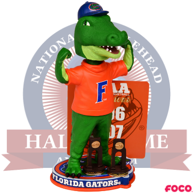 NCAA College Basketball National Champions Mascot Bobbleheads (ONLINE ORDER ONLY)