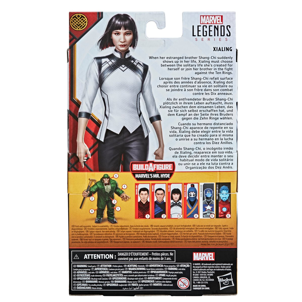 Shang-Chi: Marvel Legends - Xia Ling 6-Inch Action Figure (Marvel's Mr. Hyde Build-A-Figure) (ONLINE ORDER ONLY)