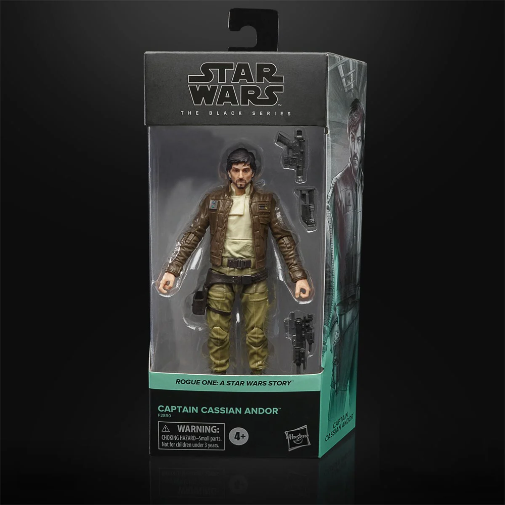 Star Wars: The Black Series - Captain Cassian Andor 6-Inch Action Figure (ONLINE ORDER ONLY)