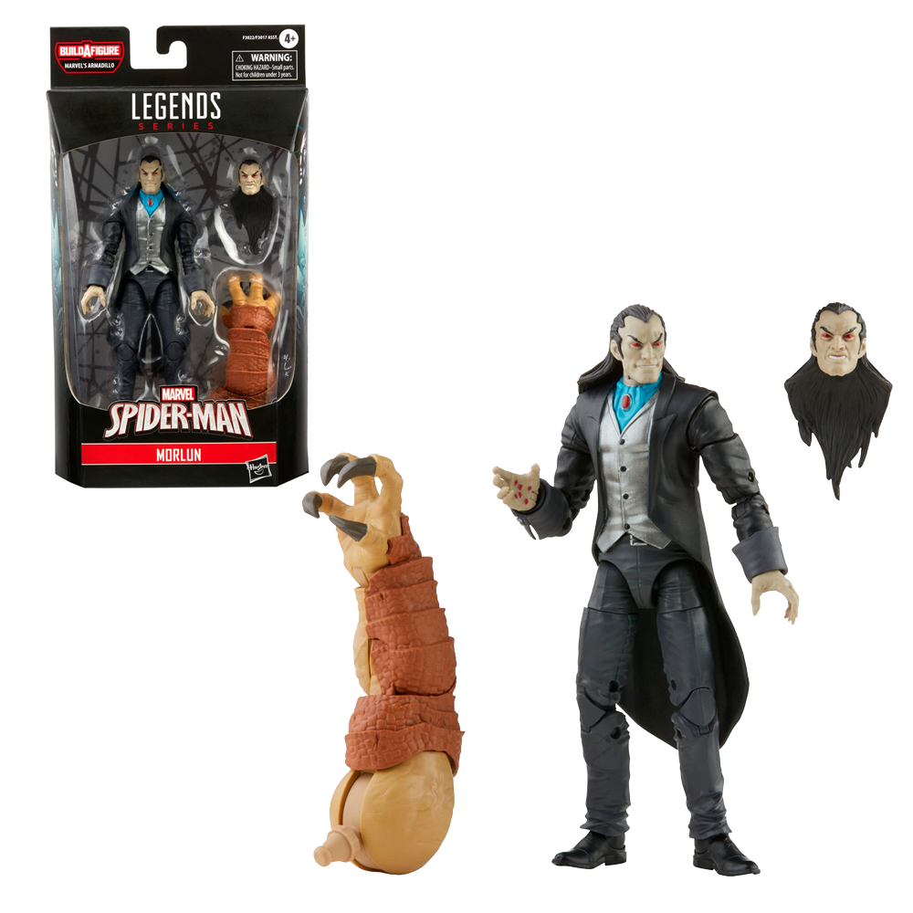 Marvel Legends: Spider-Man 3 - Morlun 6-Inch Action Figure (Armadillo Build-A-Figure) (ONLINE ORDER ONLY)