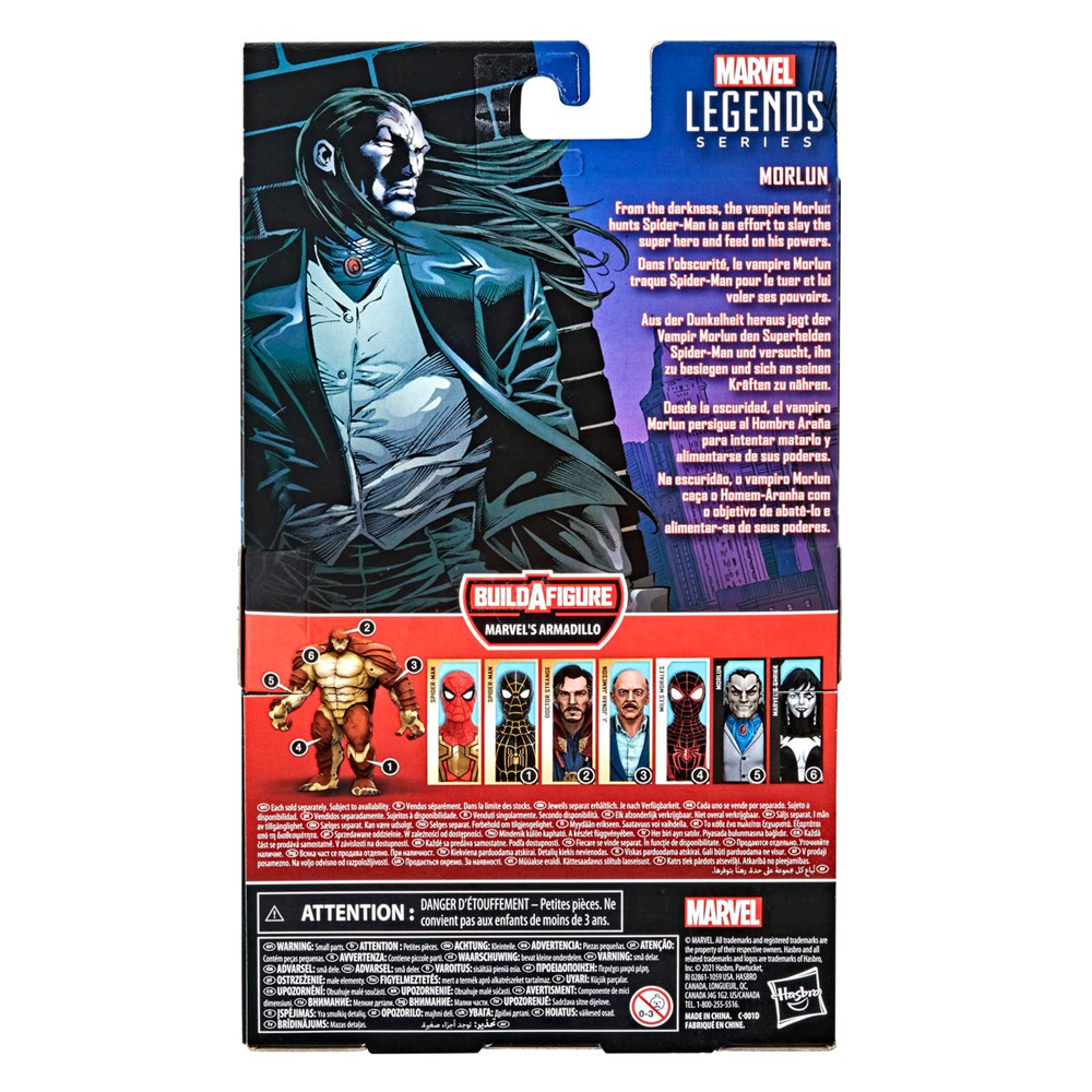 Marvel Legends: Spider-Man 3 - Morlun 6-Inch Action Figure (Armadillo Build-A-Figure) (ONLINE ORDER ONLY)