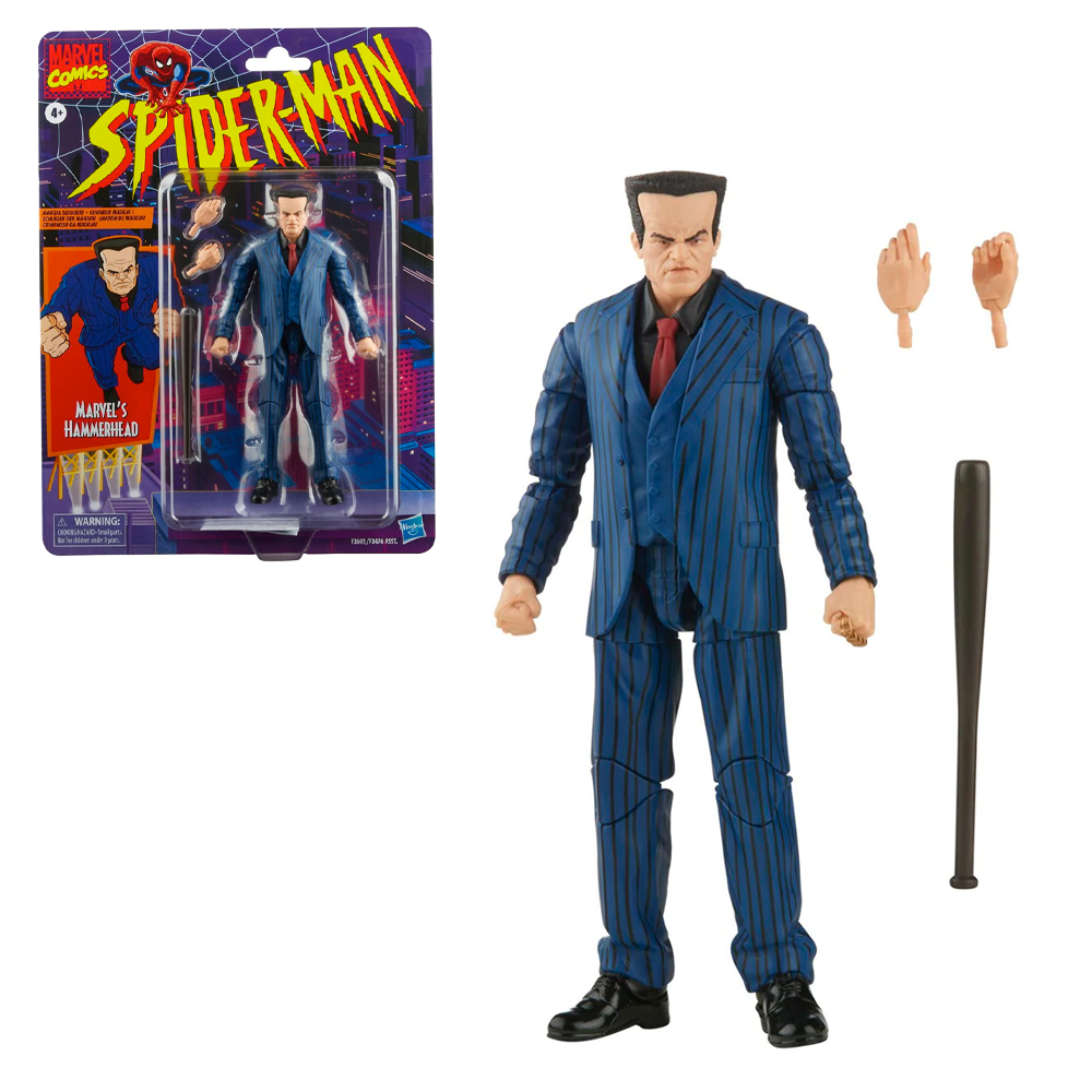Retro Marvel Legends: Spider-Man - Hammerhead 6-Inch Action Figure (ONLINE ORDER ONLY)