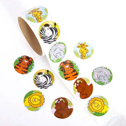 100pcs/1 roll reward stickers roll kids sticker scrapbooking star 3D cartoon characters funny Toys for Children (ONLINE ORDER ONLY)