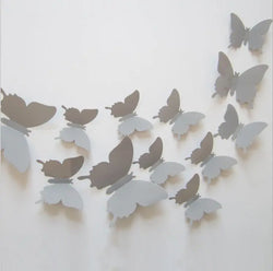 3D Butterfly Wall Stickers Set - 12Pcs Home Decor (Online Order Only)