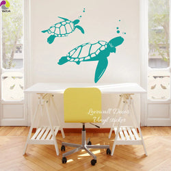 Cartoon Turtle Wall Sticker Nursery Ocean Animal Decal (ONLINE ORDER ONLY)