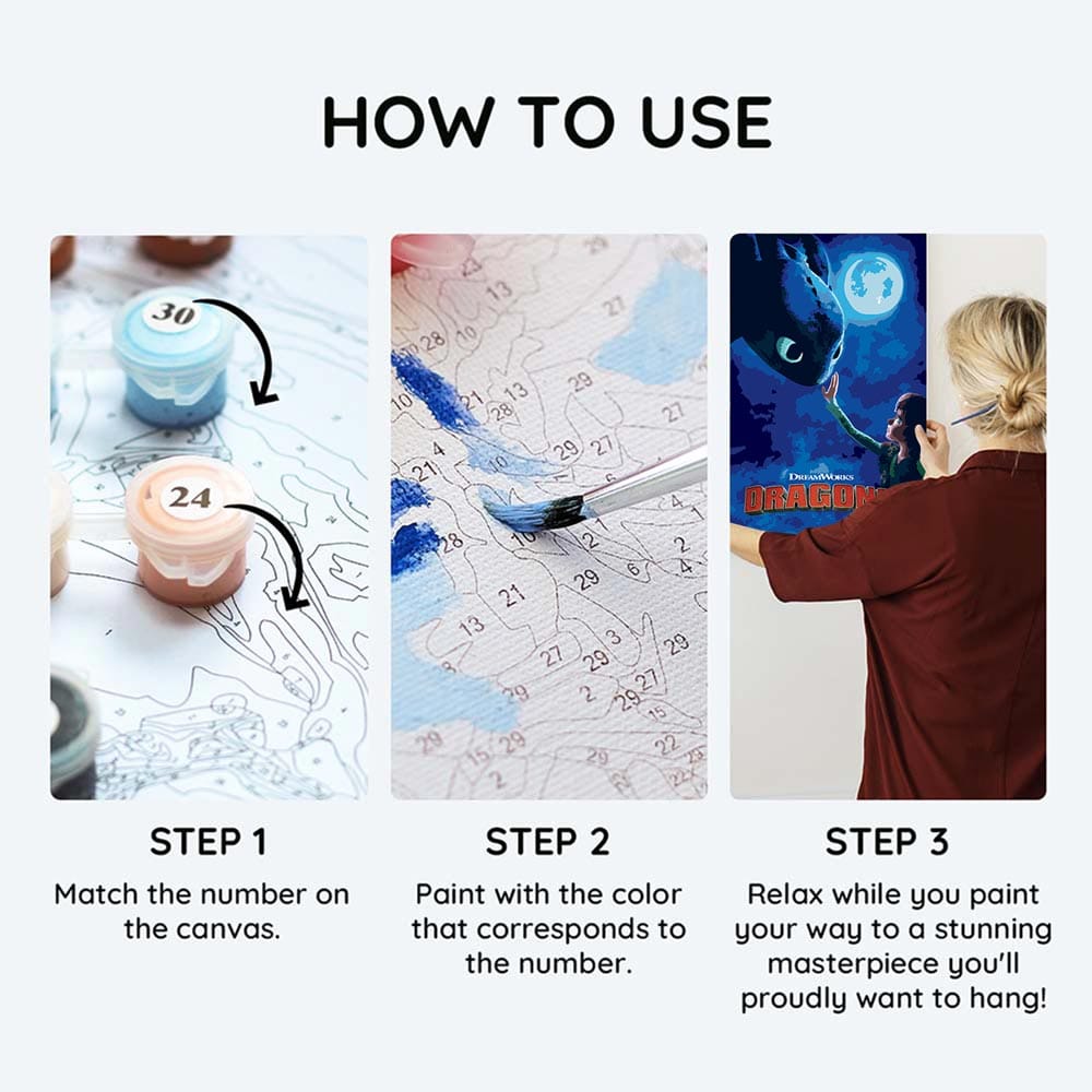 First Touch - Paint By Numbers Kit (ONLINE ORDER ONLY)