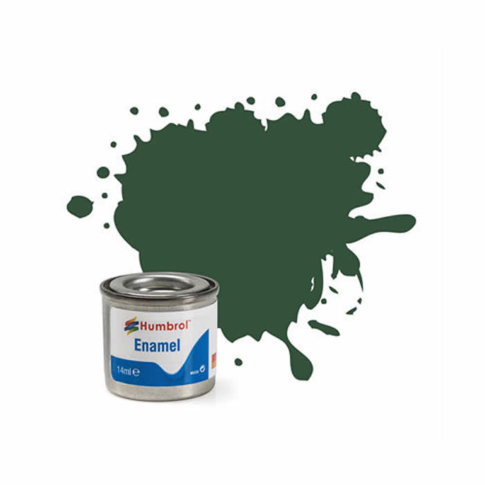 HUMAA0864 Cockpit Green Matt 14ml Tinlet No 78 Enamel Paint Humbrol (ONLINE ORDER ONLY)