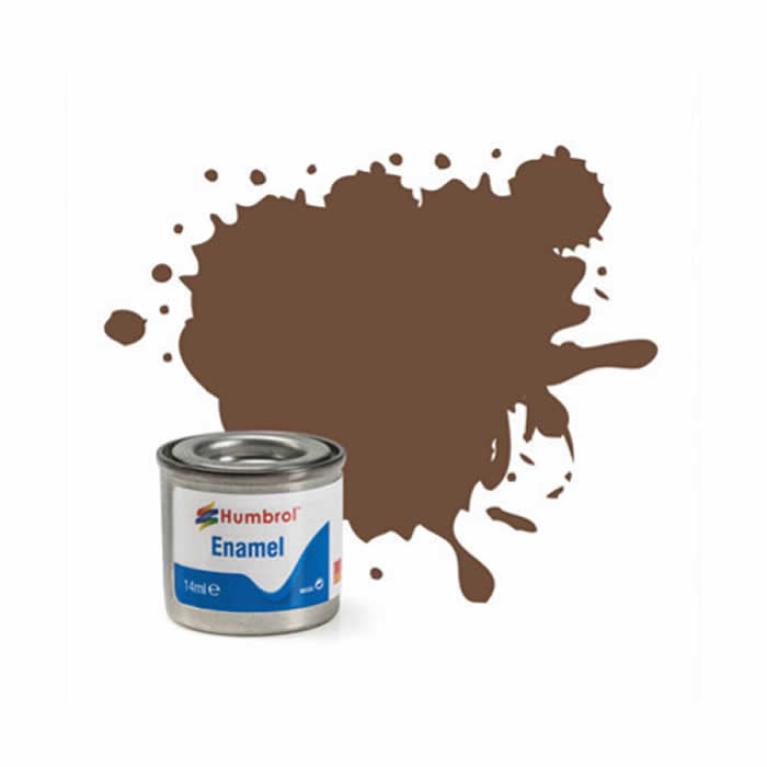 HUMAA1081 Chocolate Matt 14ml Tinlet No 98 Enamel Paint Humbrol (ONLINE ORDER ONLY)