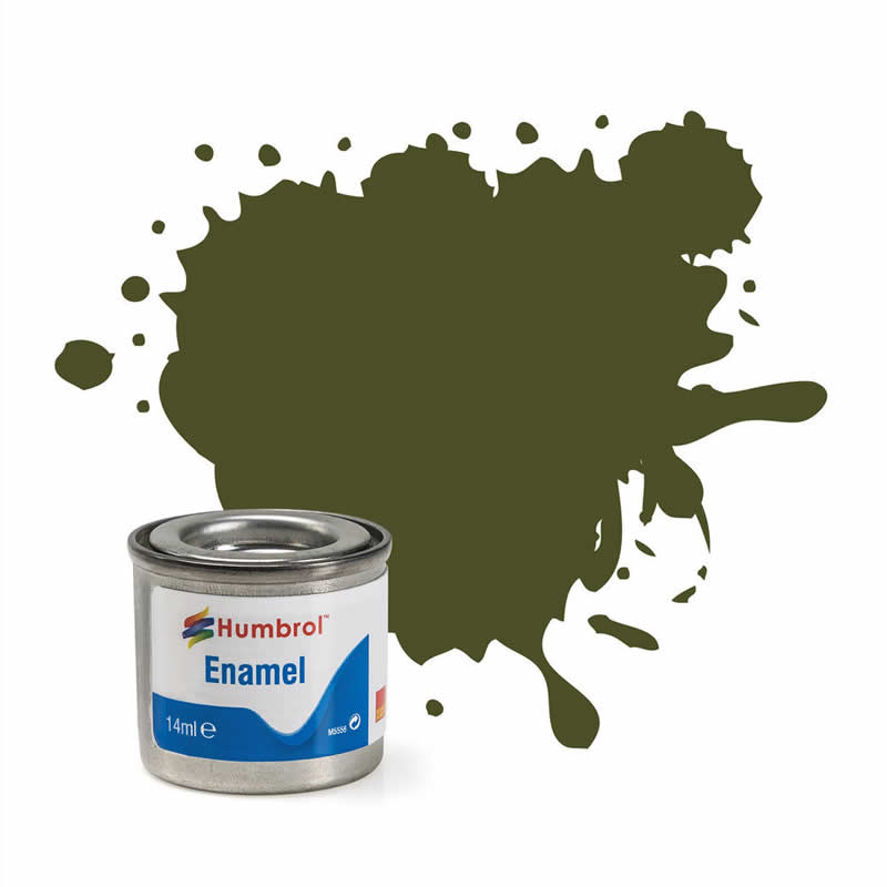 HUMAA1729 Khaki Drab Matt 14ml Tinlet No 159 Enamel Paint Humbrol (ONLINE ORDER ONLY)