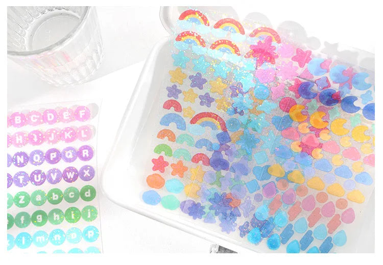 Colorful Fantasy Series Sticker Scrapbooking Decorative Sticker DIY Diary Album Stick Label INS Kawaii Stationery (ONLINE ORDER ONLY)