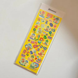 1pcs Kawaii Animals Laser Stickers Scrapbooking Decorative Cute Sticker Korean DIY Diary Album Stick Label School Stationery (Online Order Only)