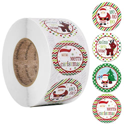 100-500pcs Thank You Sticker Design Diary Christmas Sticker Gift Sealing Sticker Holiday Birthday Party Gift Decoration Label (Online Order Only)