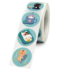 500pcs Animals Cartoon Stickers For Kids Classic Toys Sticker School Teacher Reward Sticker Various Styles Designs Pattern (ONLINE ORDER ONLY)
