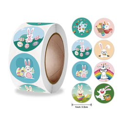 2024New Sticker Animals Reward Sticker For Kids Cute Pattern School Teacher Supplies 500pcs/roll 1 Inch Kawaii Encourage Sticker (ONLINE ORDER ONLY)