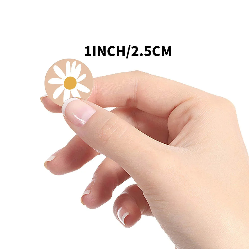 100-500pcs 8 Styles Round Cartoon Sun Smile Kids Reward Stickers Party Handmade Scrapbooking Gift Packaging Seal Label (ONLINE ORDER ONLY)