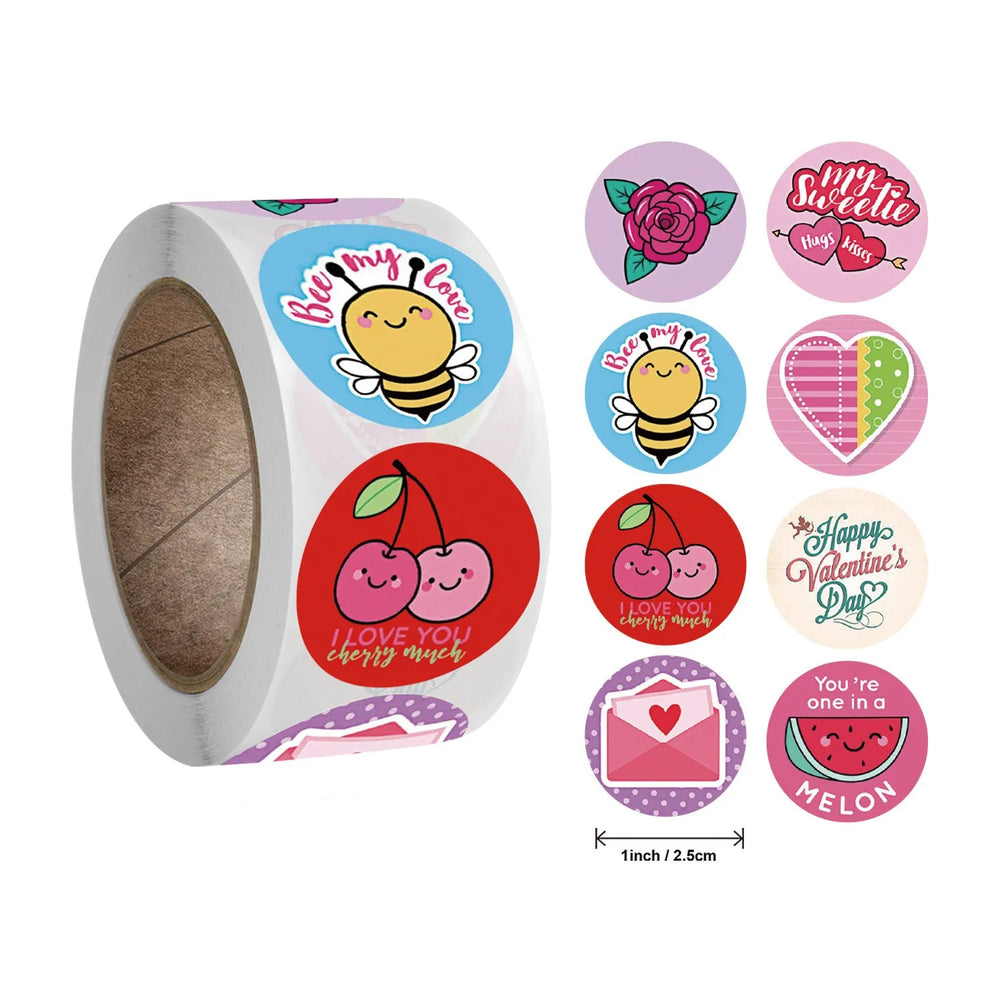 Stickers 500 Pcs/roll  Face Encouragement Reward Sticker Children Toy Decoration Sticker Label (Online Order Only)