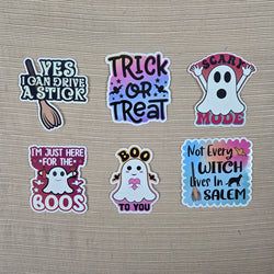 Halloween Quote Series 1 Stickers (ONLINE ORDER ONLY)
