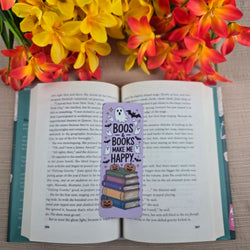 Halloween Booklover Bookmark (ONLINE ORDER ONLY)