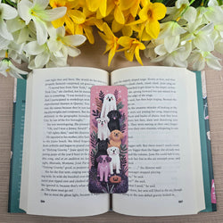 Cute Stacked Dogs Halloween Bookmark (ONLINE ORDER ONLY)