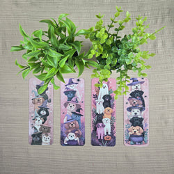 Cute Stacked Dogs Halloween Bookmark (ONLINE ORDER ONLY)