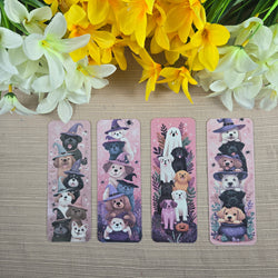 Cute Stacked Dogs Halloween Bookmark (ONLINE ORDER ONLY)