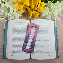 Cute Stacked Ghosts Halloween Bookmark (ONLINE ORDER ONLY)