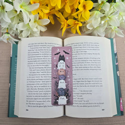 Cute Stacked Ghosts Halloween Bookmark (ONLINE ORDER ONLY)