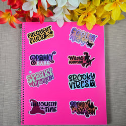 Halloween Quote Series 2 Stickers (ONLINE ORDER ONLY)