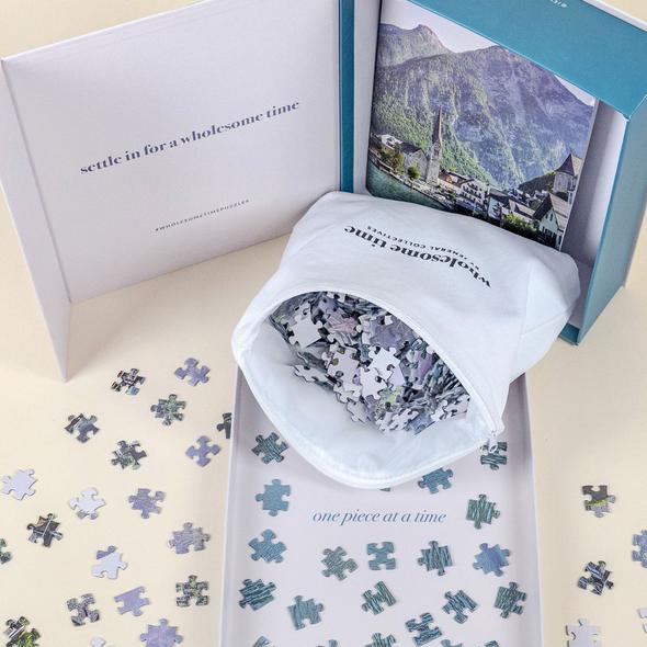 Jeneral Collectives: wholesome times - Hallstatt 1000 Piece Jigsaw Puzzle (ONLINE ORDER ONLY)