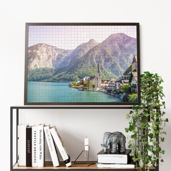 Jeneral Collectives: wholesome times - Hallstatt 1000 Piece Jigsaw Puzzle (ONLINE ORDER ONLY)