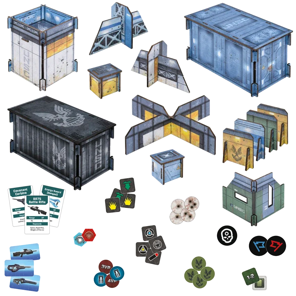 Halo: Flashpoint - UNSC Base Terrain Set