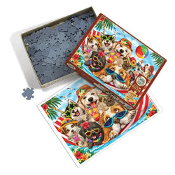 Hammock Party 275 Large Piece Jigsaw Puzzle Cobble Hill (ONLINE ORDER ONLY)