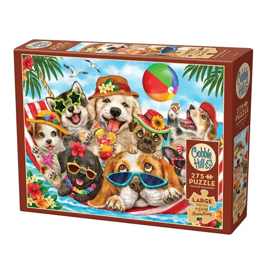 Hammock Party 275 Large Piece Jigsaw Puzzle Cobble Hill (ONLINE ORDER ONLY)