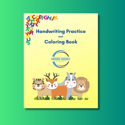 Handwriting Practice and Coloring Book - Printable! (ONLINE ORDER ONLY)