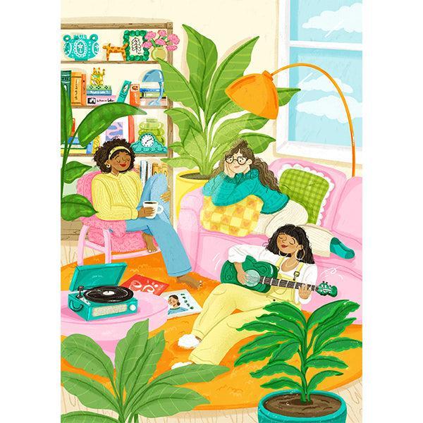 Hanging Out 1000 Piece Jigsaw Puzzle Holiyay (ONLINE ORDER ONLY)