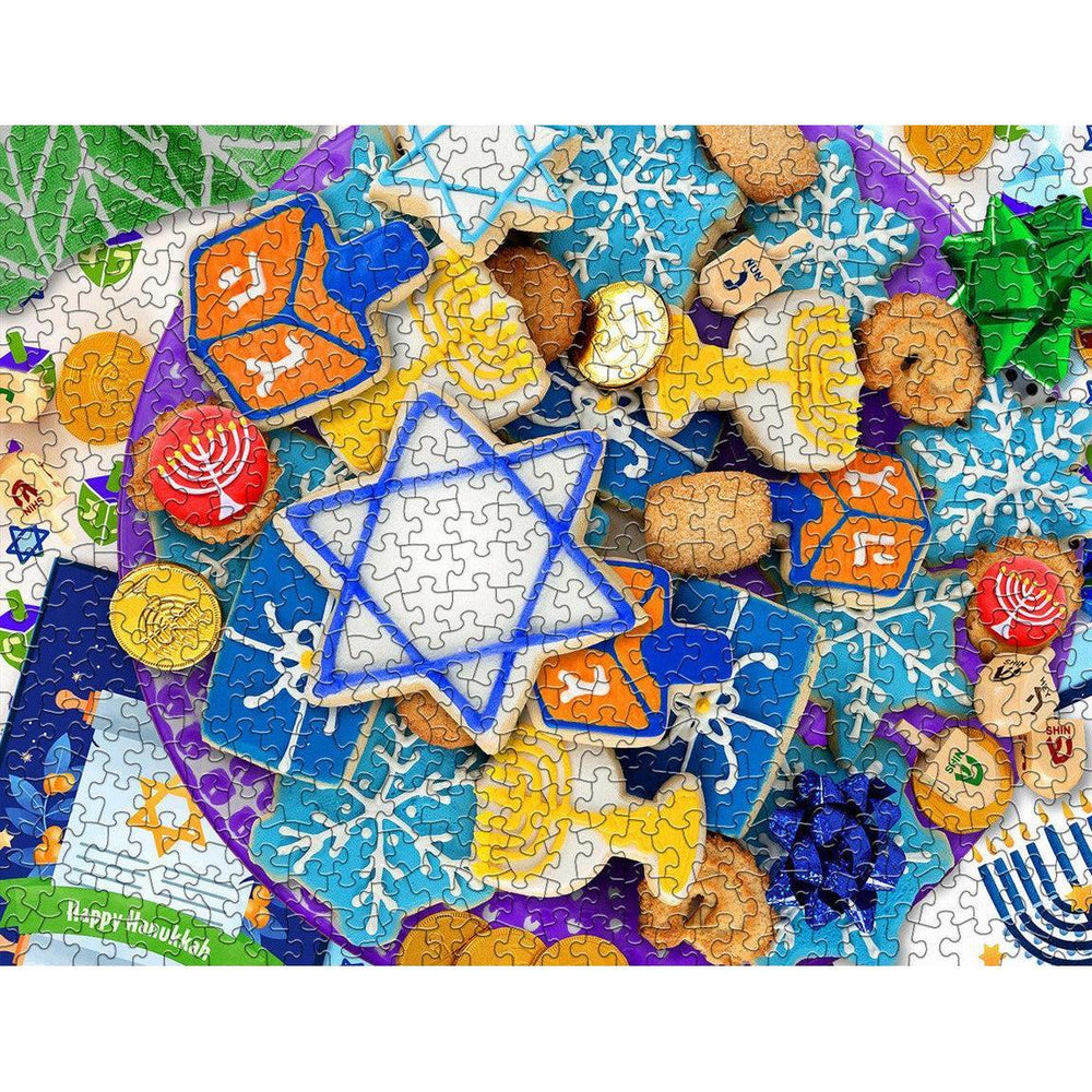 Hanukkah Cookies 500 Piece Jigsaw Puzzle Springbok (ONLINE ORDER ONLY)