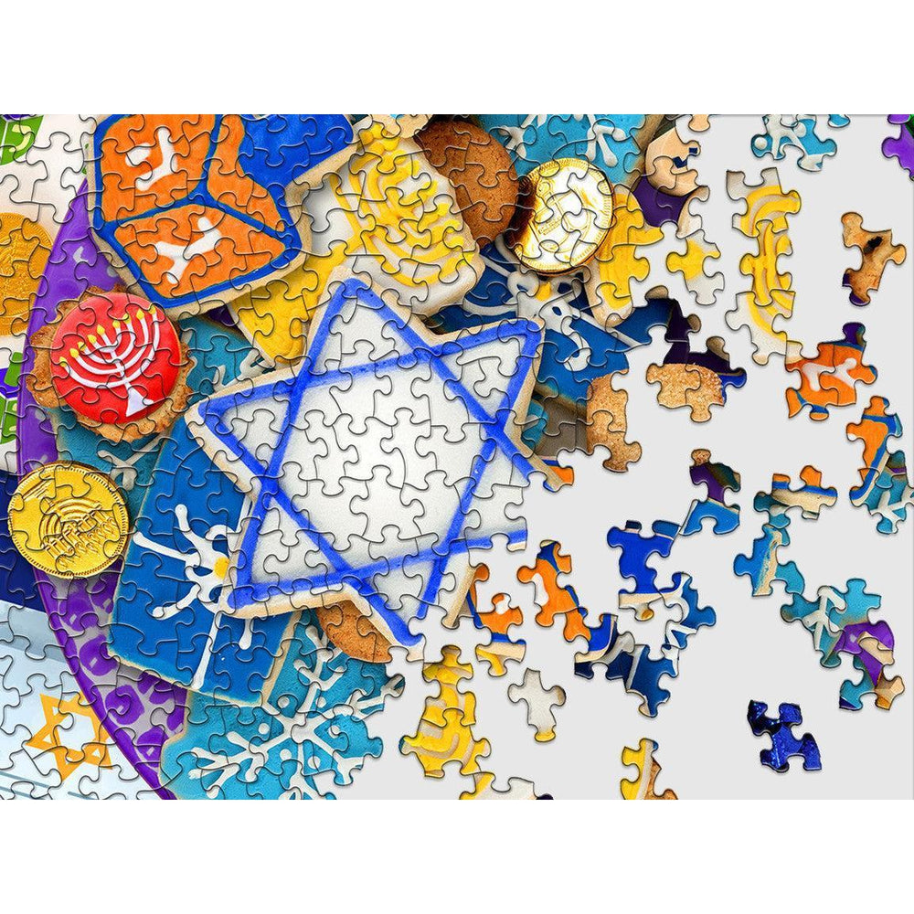 Hanukkah Cookies 500 Piece Jigsaw Puzzle Springbok (ONLINE ORDER ONLY)