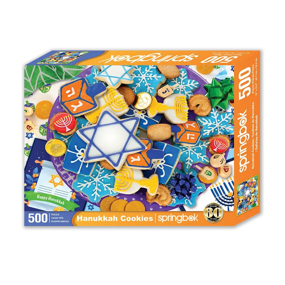 Hanukkah Cookies 500 Piece Jigsaw Puzzle Springbok (ONLINE ORDER ONLY)