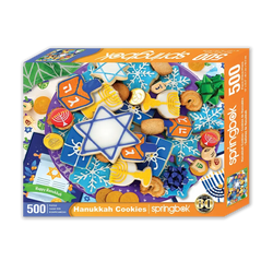 Hanukkah Cookies 500 Piece Jigsaw Puzzle Springbok (ONLINE ORDER ONLY)
