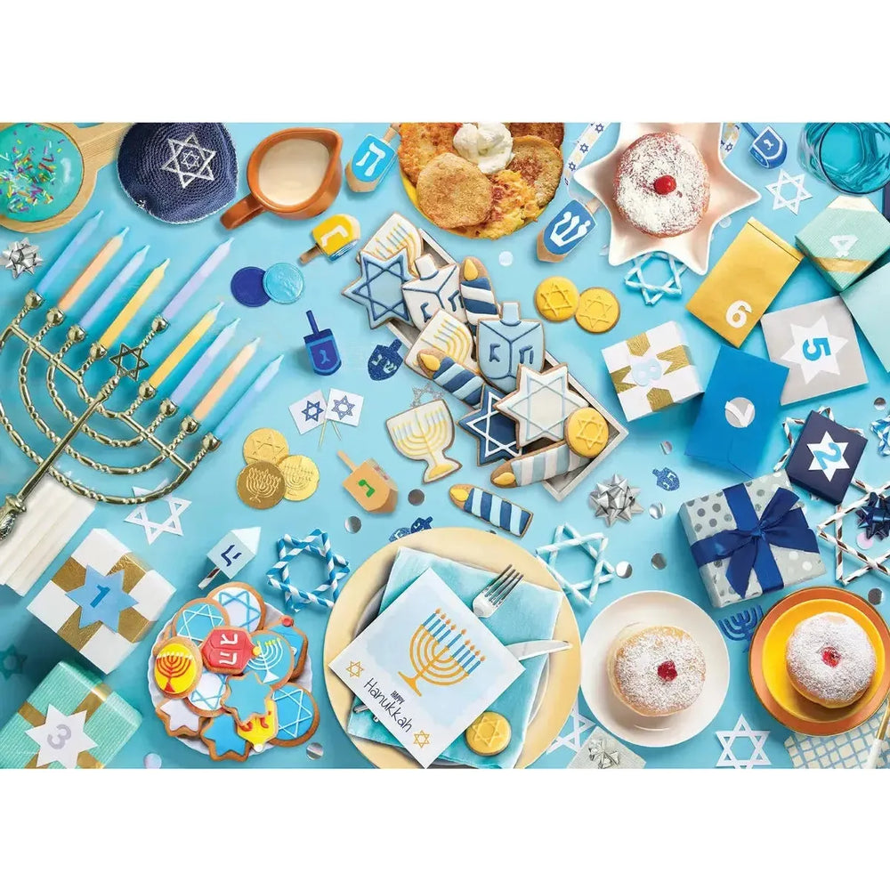 Hanukkah Table 1000 Piece Jigsaw Puzzle Eurographics (ONLINE ORDER ONLY)