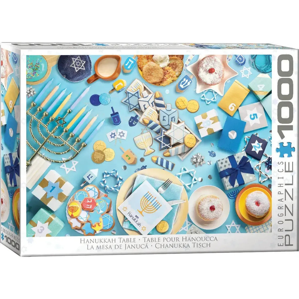 Hanukkah Table 1000 Piece Jigsaw Puzzle Eurographics (ONLINE ORDER ONLY)