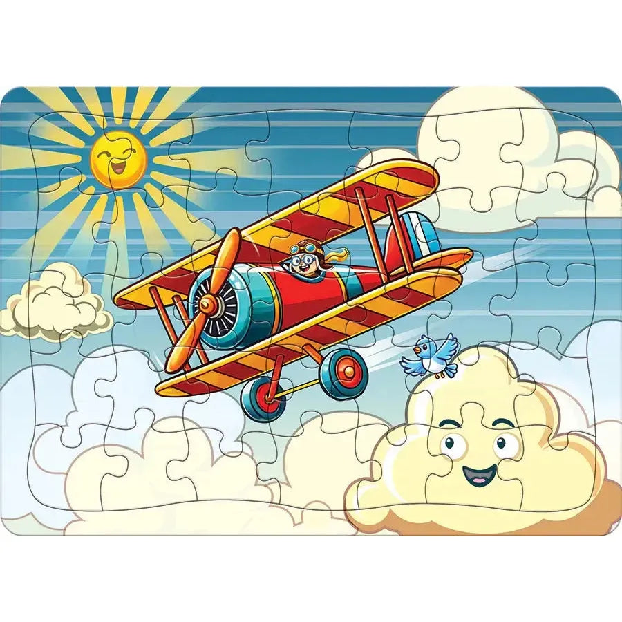 Happy Flight 35 Piece Tray Jigsaw Puzzle Cobble Hill (ONLINE ORDER ONLY)