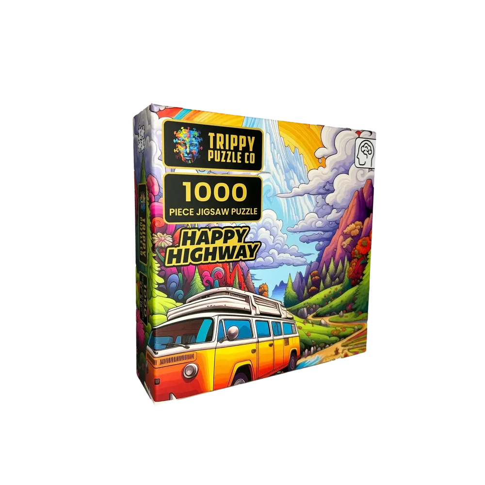 Happy Highway 1000 Piece Jigsaw Puzzle Trippy (ONLINE ORDER ONLY)