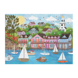 Harbor by the Sea 1000 Piece Jigsaw Puzzle Galison (ONLINE ORDER ONLY)