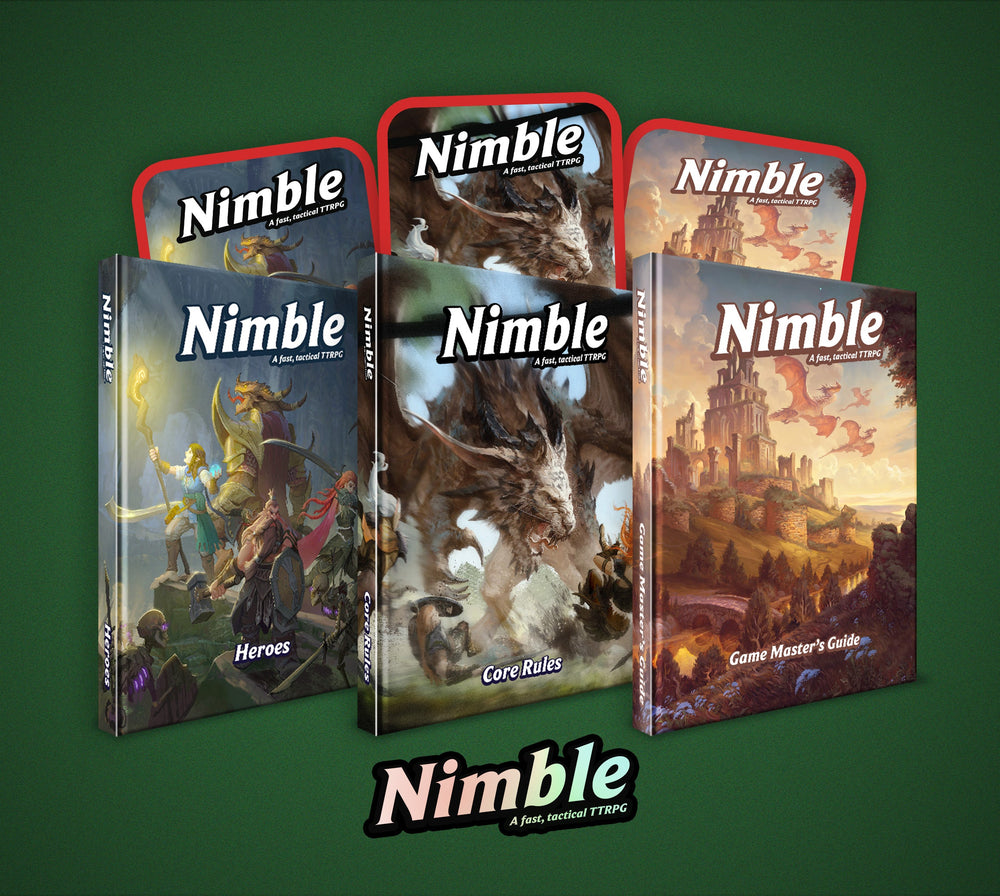 PREORDER – Nimble 2 Hardcover Books (Online Order Only)