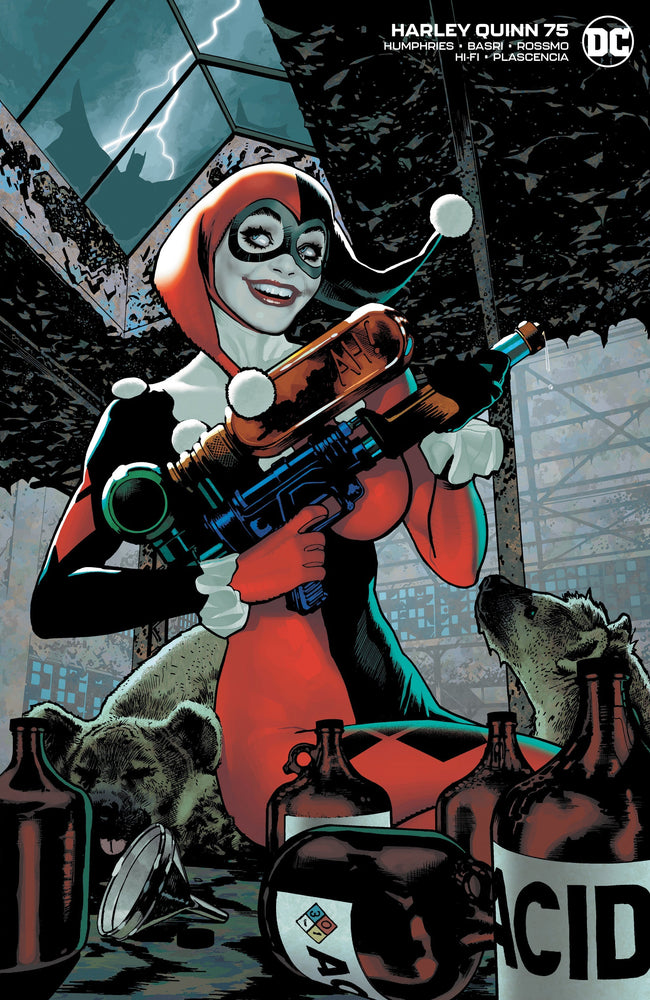 Harley Quinn #75 Adam Hughes Supersoaker Minimal Trade Variant Joker War (08/19/2020) DC (ONLINE ORDER ONLY)
