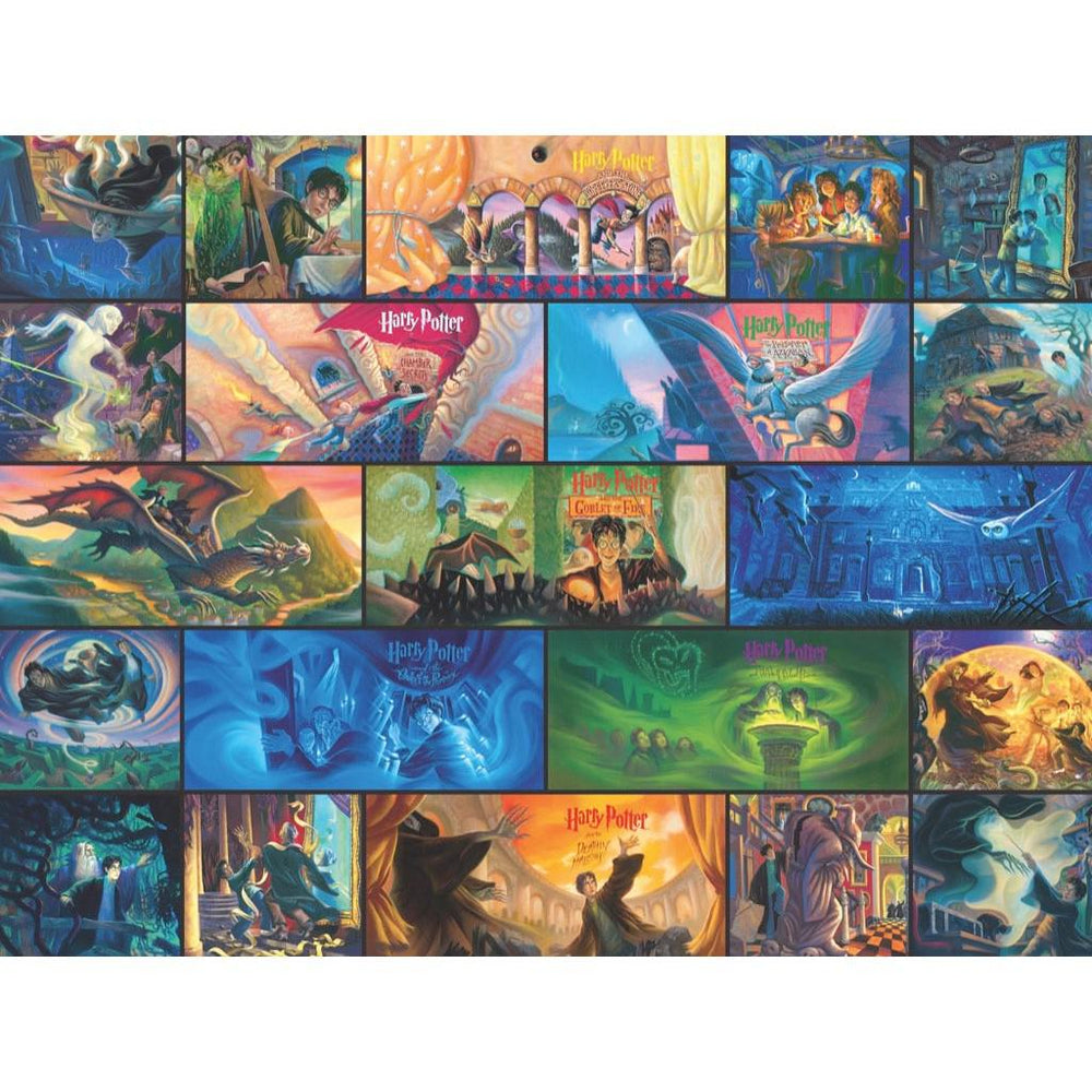Harry Potter Collage 1000 Piece Jigsaw Puzzle NYPC (ONLINE ORDER ONLY)
